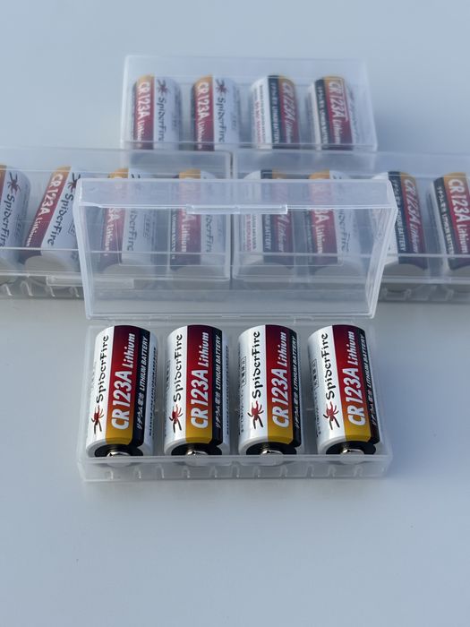 Батарейка СR123А 3v, СR 2 для тактичного ліхтаря, ПНБ , приладів Ajax.