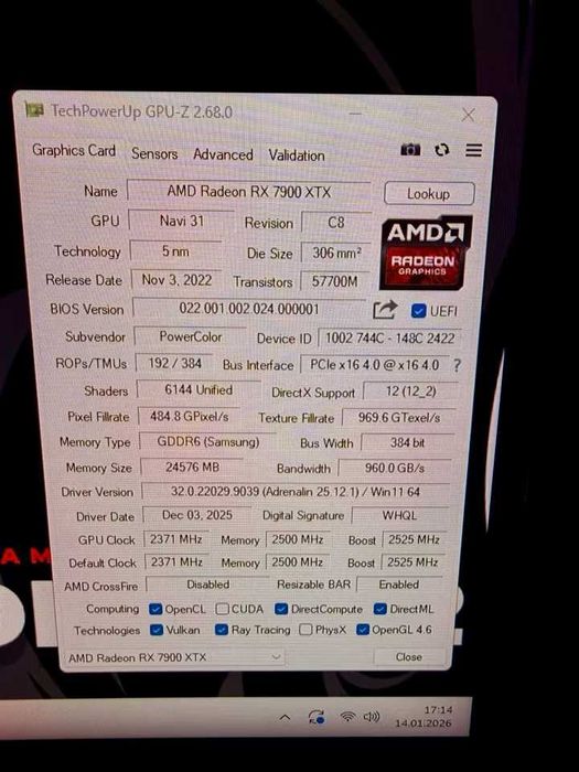 Komputer High-end do gier R9 7950X3D RX 7900 XTX 64GB DDR5