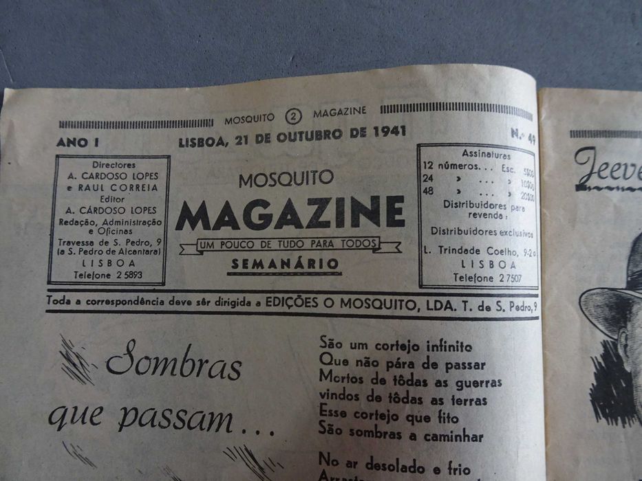 Magazine Mosquito nº 49 ano 1941