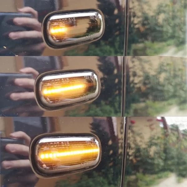 Piscas laterais led dinâmicos Golf 4 /Ibiza 6l /Audi A3 8L /BMW (NOVO)