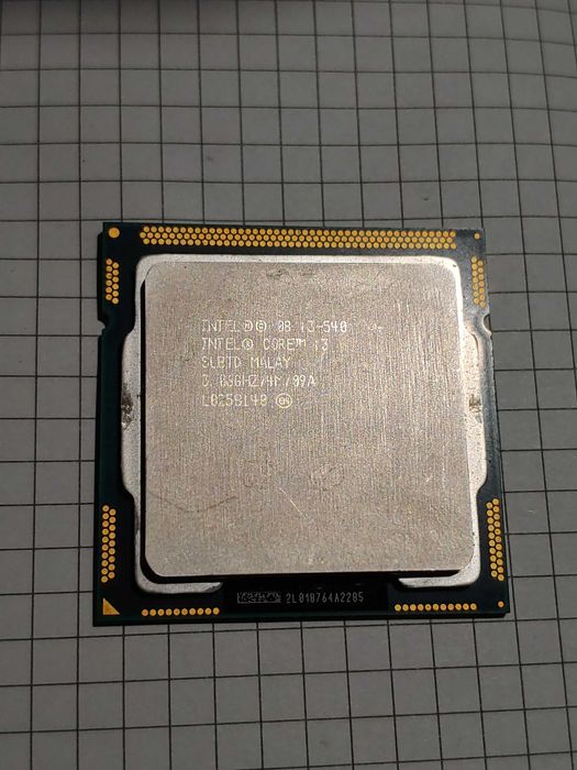Intel I3-540 3.06GHz 2C 4M 73W SLBTD на сокет 1156