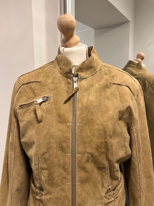 Kurtka damska zamszowa arma 44 xxl skorzana ruda camel