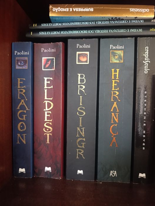 Coleção dos livros de Paolini