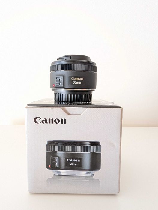 Objetiva Canon EF 50mm f/1.8 STM (com Caixa)