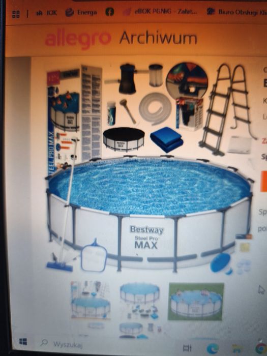 Basen bestway stelażowy 427 x 107