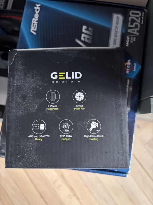 Chłodzenie low profile Gelid Slim Silence Black