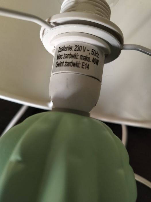 Lampy stołowe 2 sztuki