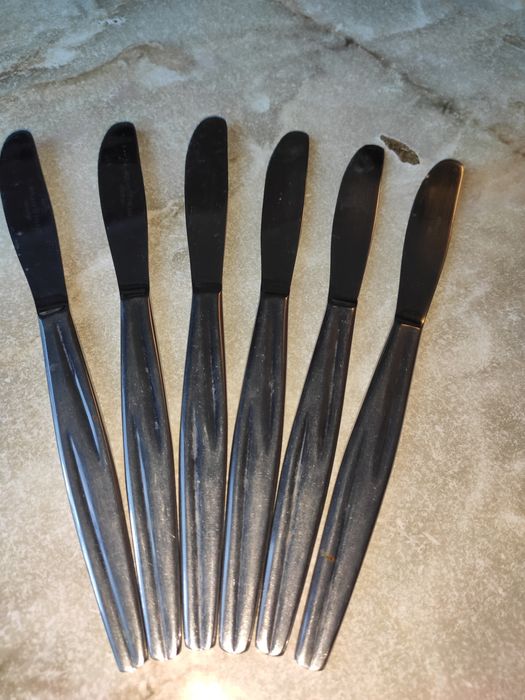 Noże Gerlach sygnowane ciężkie PRL