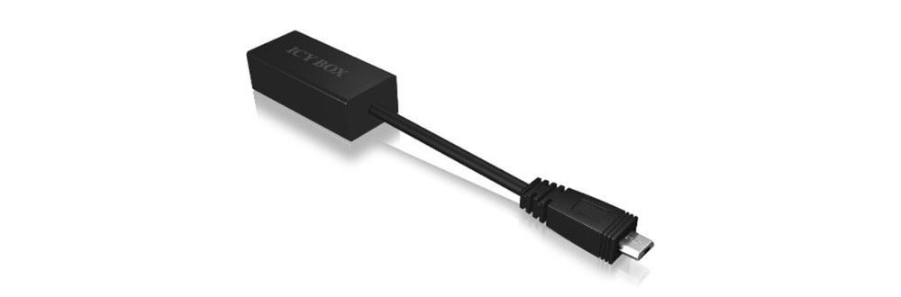Micro USB 2.0 to Ethernet (10/100 Mbit/s) Adapter