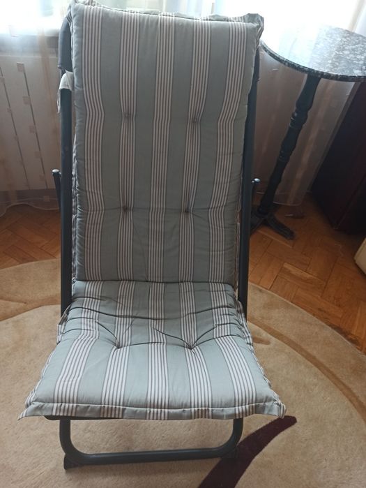 Садовое кресло- шезлонг  с матрасом JYSK Traneholm