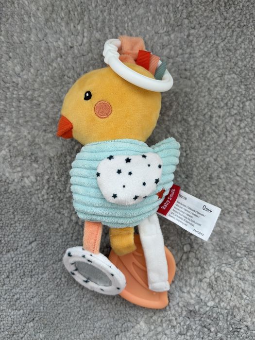 Brinquedo Sensorial para Bebé com Mordedor e Espelho Baby Smile