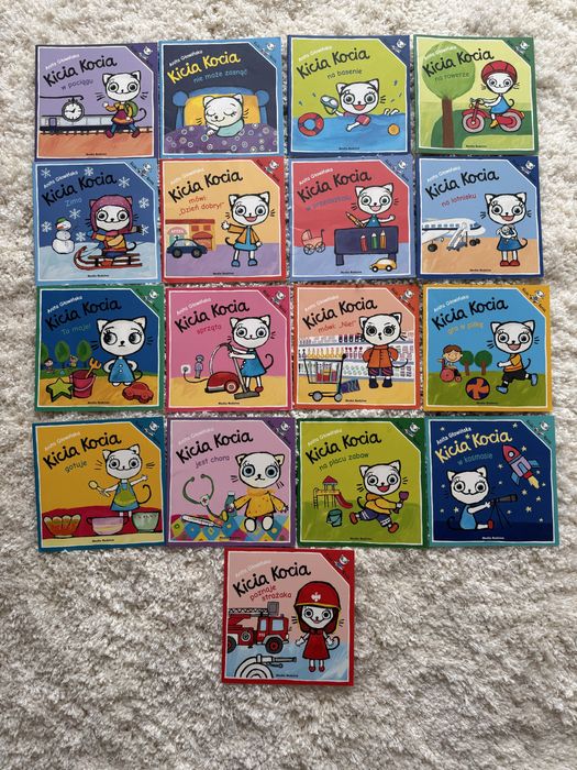 Książeczki „Kicia Kocia” (17 części)