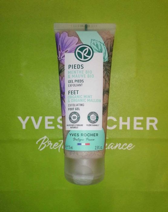 Ів Роше Yves Rocher Скраб с Мятой для ног 75ml Ив Роше гоммаж