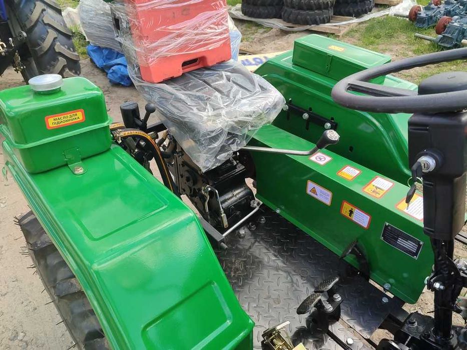 Трактор Кентавр 200В усиленный с фрезой и плугом