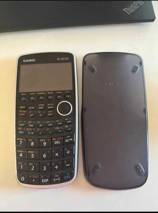 Calculadora gráfica Casio fx-CG20 + capa + cabos