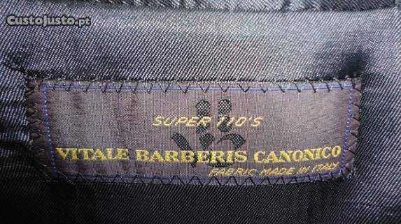 Fato homem Vitale Barberis Canonico cinza escuro