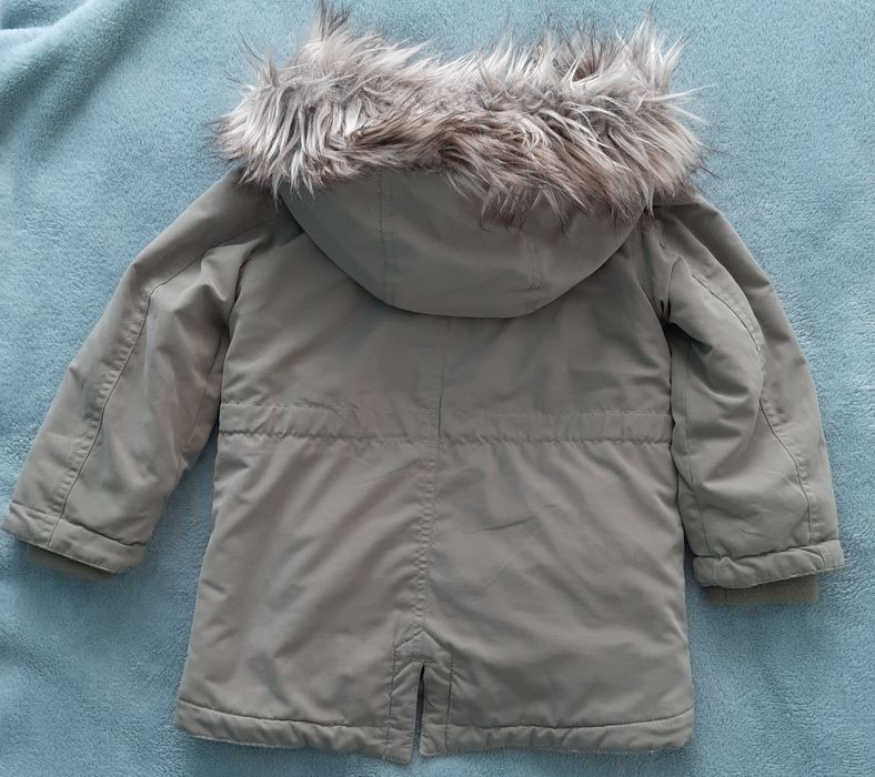 Kurtka parka 104 dziewczęca