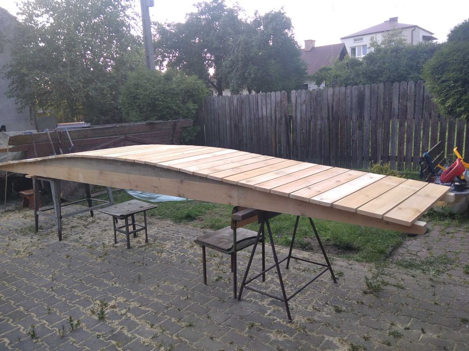 Kładka most drewniany 6 metrów