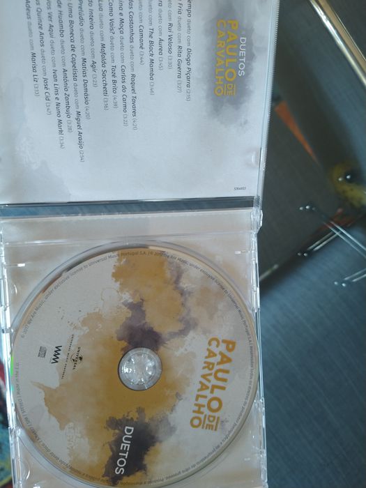 CD Paulo de Carvalho duetos