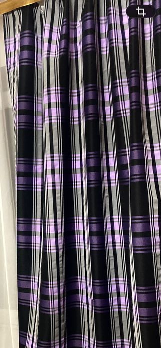 Штори  білі нові тюль за 550 разом//в клітинку висота 250 см