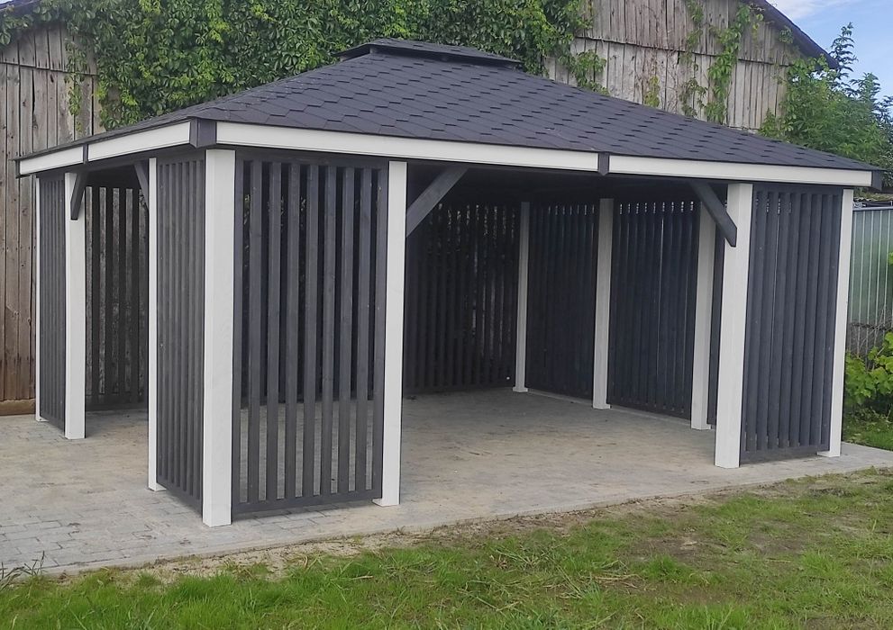 Altana ogrodowa 5x4m altanka domek drewutnia