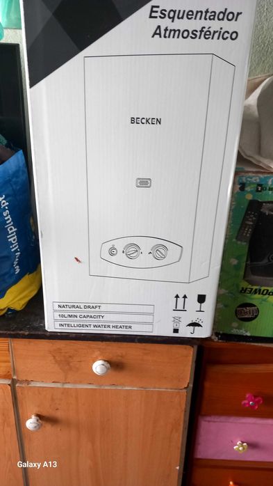 Esquentador novo