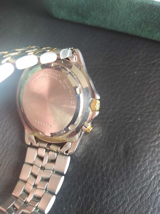 Relogio Seiko Kinetic. Com documentação, caixa, e cartaz de lançamento