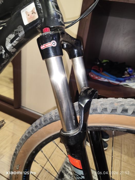 Вилка suntour xcr32 29" R 140mm 100x15