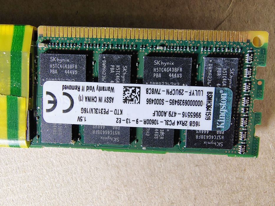 Серверна DDR4 DDR3 32GB 16Gb 8Gb 4Gb ECC reg 3200 2933 2666 2400 2133 12800
