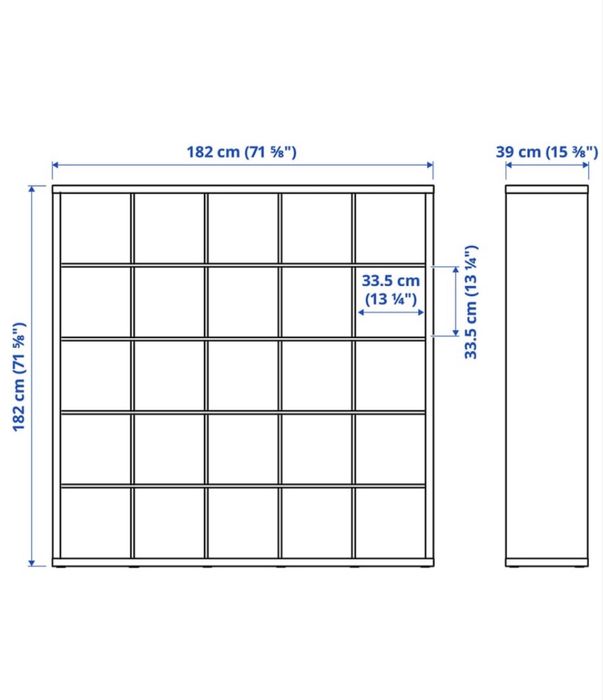 Estante IKEA cubos