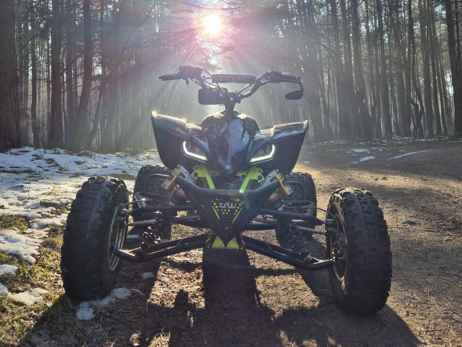 Przednia lampa reflektor LED kierunki DRL Yamaha Raptor 700 YFZ 450