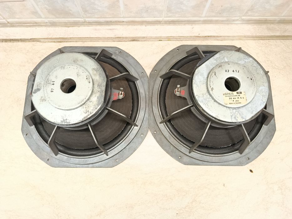 Винтажные низкочастотные динамики SINUS. 12"