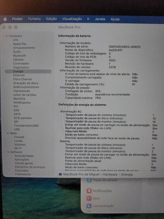 MacBook Pro 13" M1 (2020) – 16GB RAM – Estimado