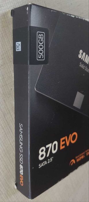 SSD накопичувач Samsung 870 EVO 500GB 2.5" SATAIII 3D V-NAND