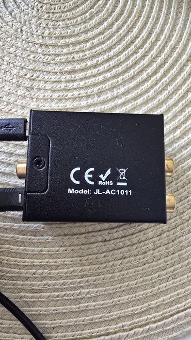 Głośniki 2.1 Logitech Z333 40W + konwerter DAC optical/coax → RCA