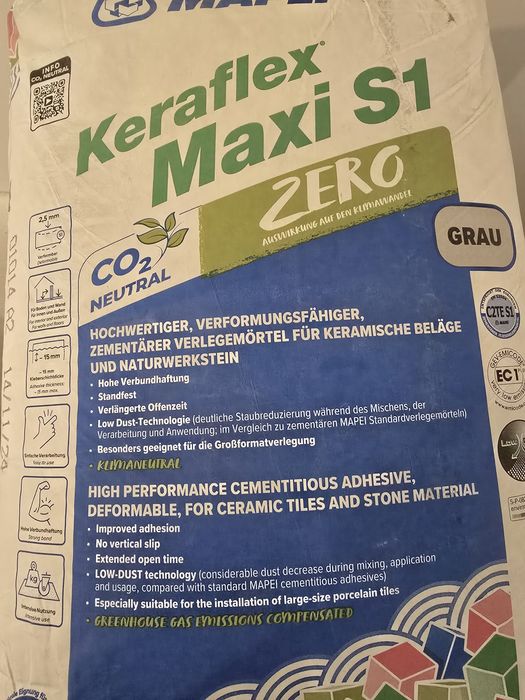 Klej do płytek nowy mapei s1