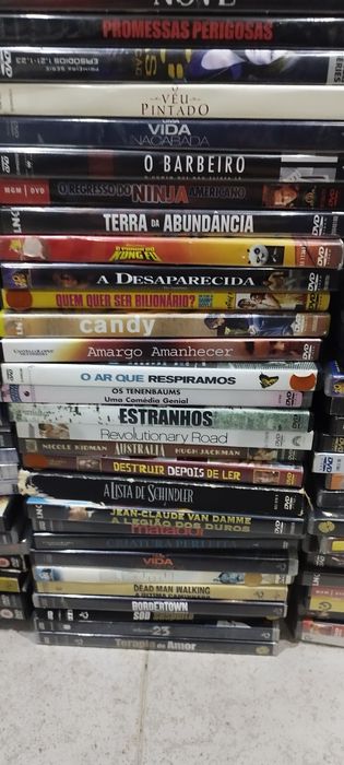 Grande lote de dvds