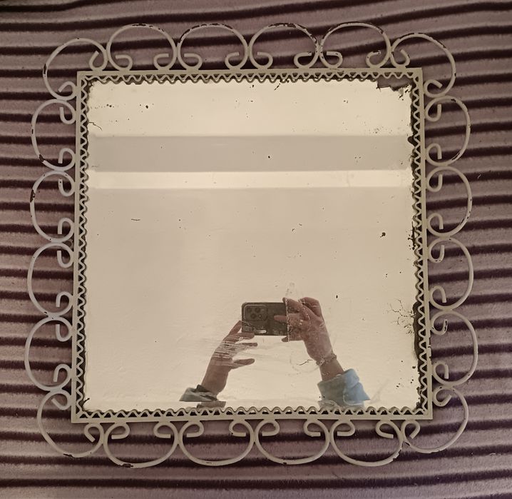 Espelho grande branco