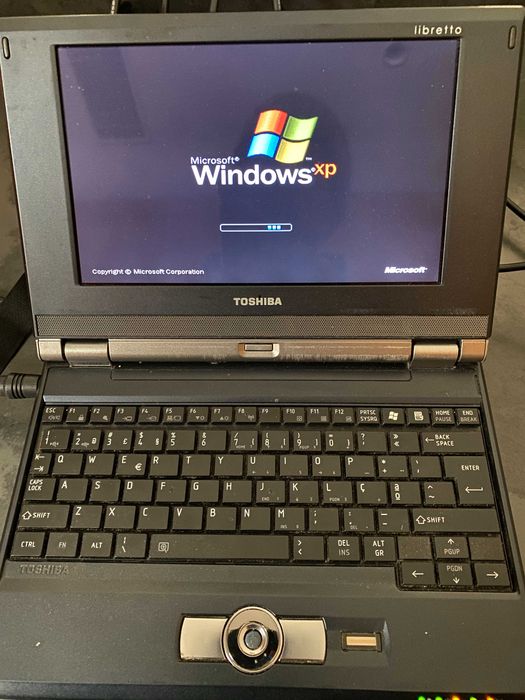 Rare Toshiba Libretto U100 Complete Boxed Set – Windows XP Ultra Portable Laptop