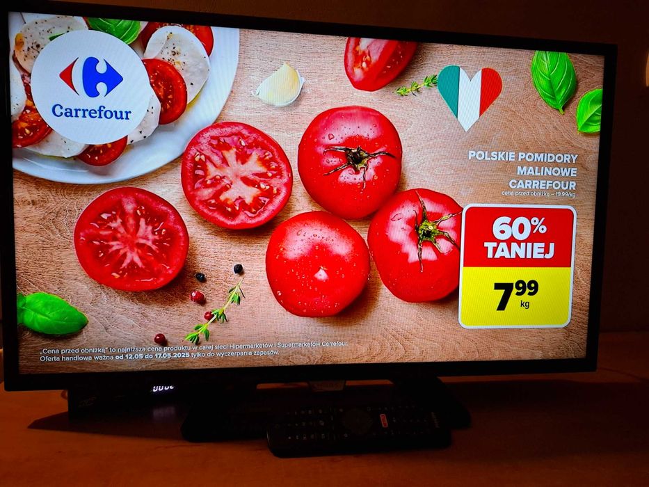 Telewizor z wbudowanym dekoderem dvb-t2 hevc LED 32 cale Philips