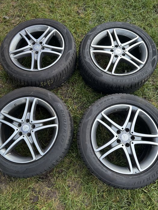 4 felgi + 8 opon 18 Mercedes