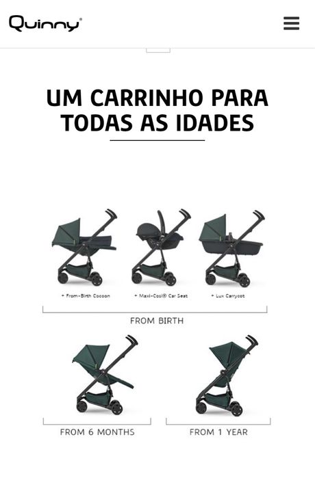 Carrinho Quinny zapp