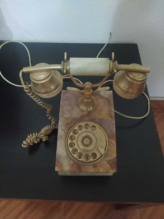Telefone Antigo Mármore