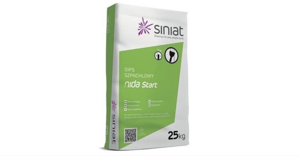 Gips Szpachlowy - Nida Start