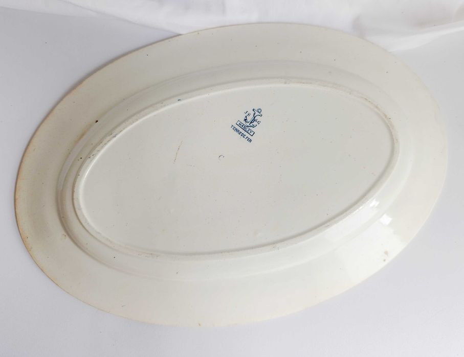 Terrina com Travessa em Faiança