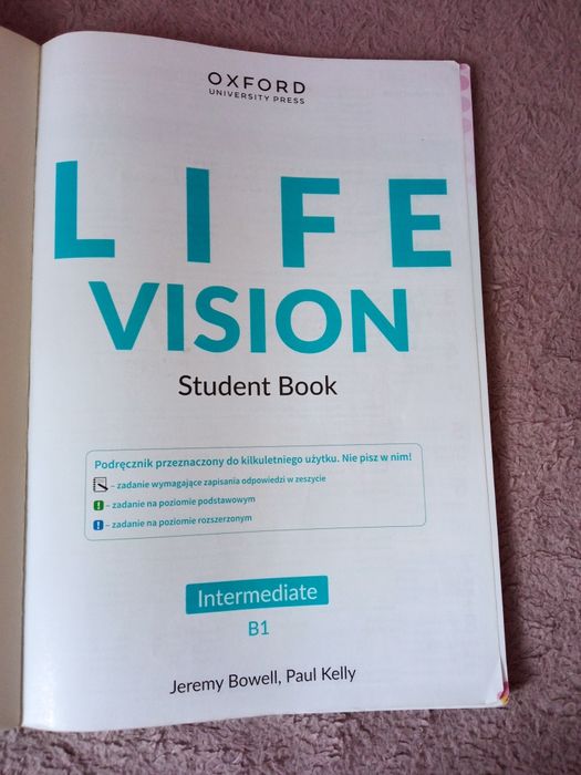 Life vision student book