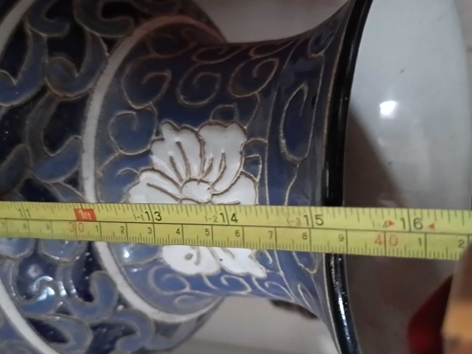 Jarro antigo de 39cm com Dragão Chinês