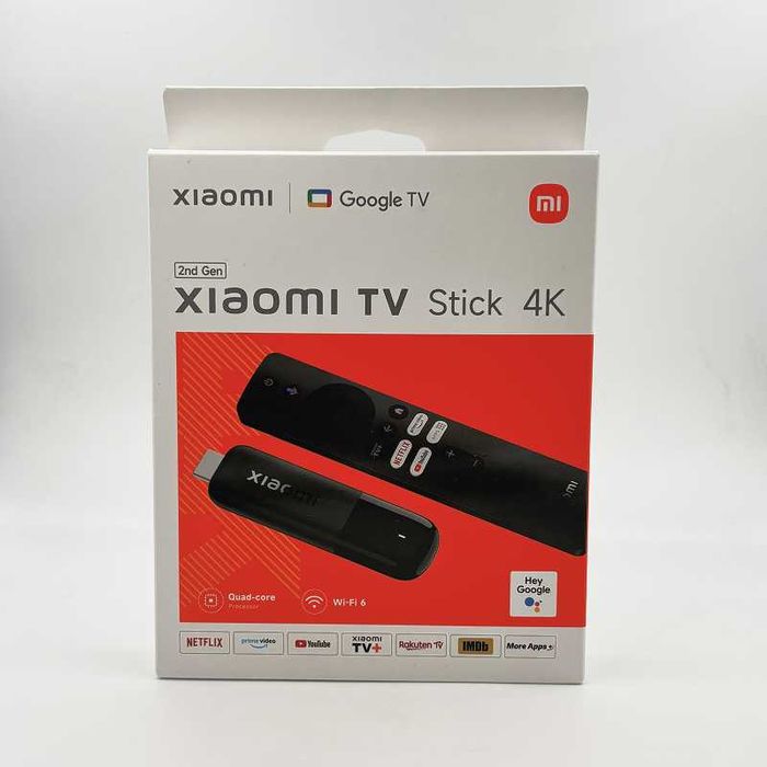 [NOVO] Xiaomi Mi Stick 4K 2nd Gen - Google TV