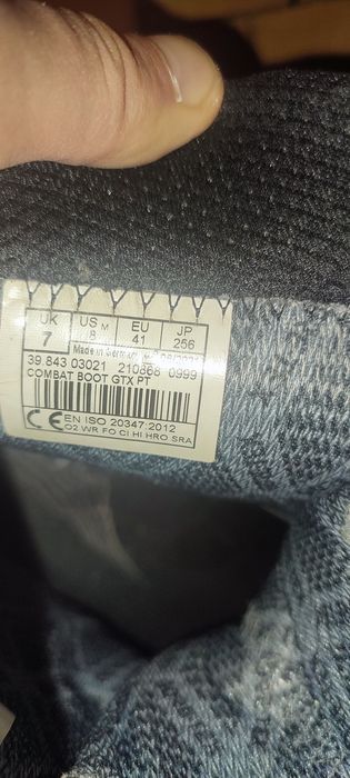 Зимові берці Lowa Combat boot GTX PT