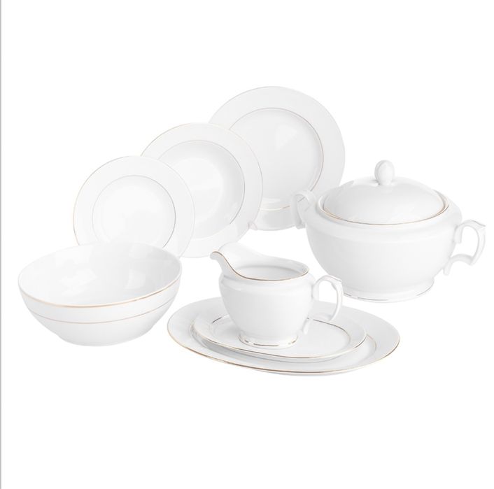 Zestaw, serwis obiadowy MariaPaula, 12 osób, Chodzież 1852